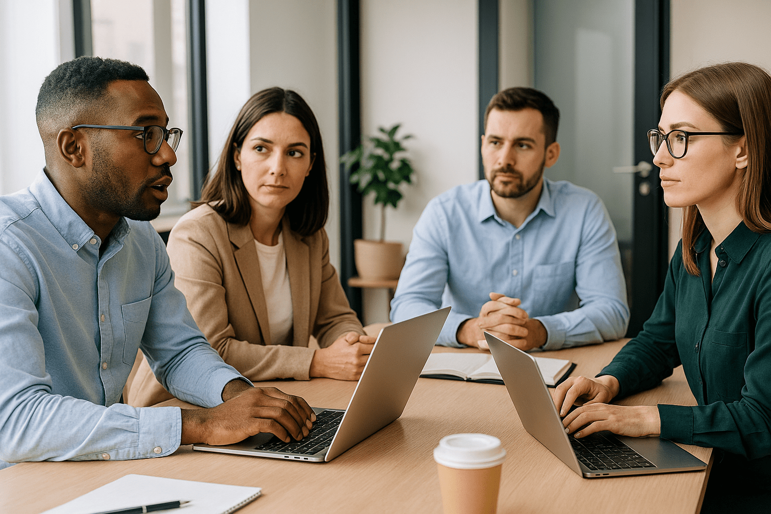 a team choosing the right seo agency