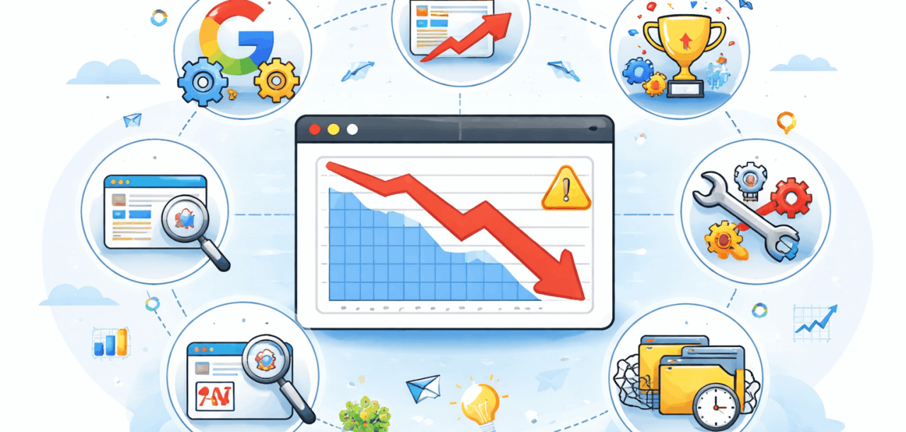 Most Common Reasons for SEO Traffic Drops