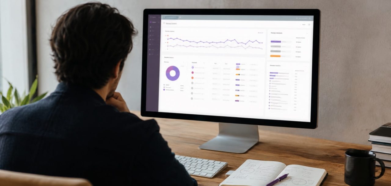 SEO specialist reviewing website indexing patterns and excluded pages in a search performance report